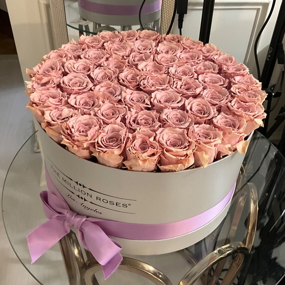 Preserved Roses box long lasting, the million roses pink - Picture 3 of 4